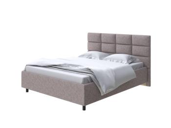Мягкая Кровать Орматек Como (Veda) 8 (Ткань: Рогожка Levis 25 Светло-коричневый) 200x200