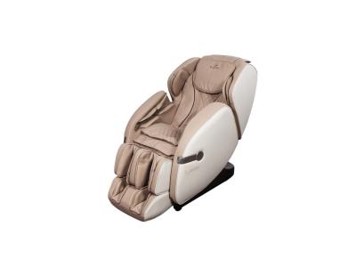 Массажное кресло Casada Betasonic ll (Экокожа Cream/Brown (Кремовый/Коричневый)) 80x143 фото #1