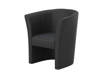 Кресло Орматек OrmaSoft (Экокожа Черный) 75x75