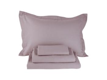 Комплект постельного белья Орматек Комплект Megapolis Touch Linen (Лен Euro dusty rose) 200x220