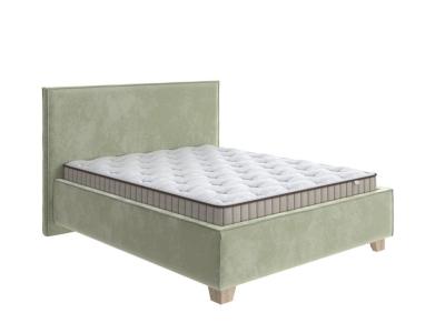 Кровать Райтон Hygge Simple 90×220 Ткань: Велюр (Лофти Олива) фото #1