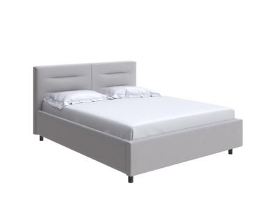 Кровать Райтон Nuvola-8 NEW 180×200 Искусственная шерсть (Лама Светло-серый) фото #2