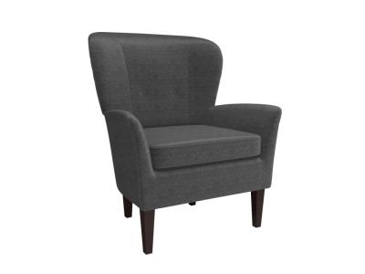 Кресло Орматек Elegance (Искусственная шерсть Лама Темно-серый) 87x88 фото #1