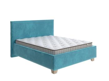 Кровать Райтон Hygge Simple 180×220 Ткань: Велюр (Лофти Лазурь)