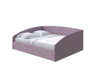 Мягкая Кровать Орматек Bono (Ткань: Рогожка Тетра Слива) 160x190 фото #1