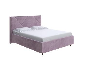 Кровать Райтон Tessera Grand 120×220 Ткань: Велюр (Лофти Слива)