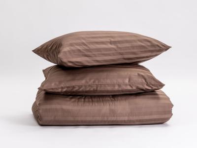 Постельное Райтон белье Cotton Line 143×210 Сатин (Коричневый) фото #3