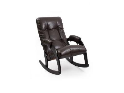 Кресло Кресло-качалка Puffy (ЛДСП+ткань Vegas Lite Amber/Венге) 103x60 фото #1