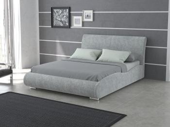 Мягкая Кровать Орматек Corso-8 Lite (Ткань: Флок Бентлей Дымчатый) 160x200