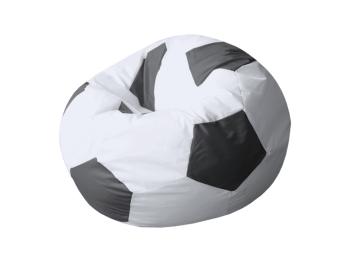 Кресло-мешок Райтон Ball 100×100×50 Ткань (Оксфорд Бело-черный)