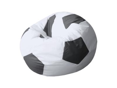 Кресло-мешок Райтон Ball 100×100×50 Ткань (Оксфорд Бело-черный) фото #1