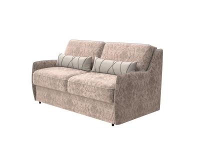 Орматек Диван-кровать Synergy Slim (Ткань: Велюр Shah 729 Кофе с молоком/Forest 4 Бежевый) 160x196 фото #1