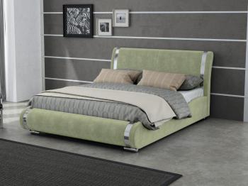 Мягкая Кровать Орматек Corso-8 (Ткань: Велюр Лофти Олива) 200x200