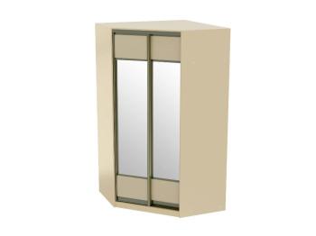 Угловой шкаф Райтон Como/Veda 124×62×220 Белый/Бентлей Дымчатый