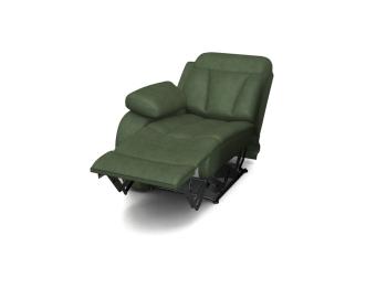 Кресло Орматек Модуль реклайнер Манчестер (левый) (Ткань: Экозамша Tesoro Green Светло-Зеленый) 81x104