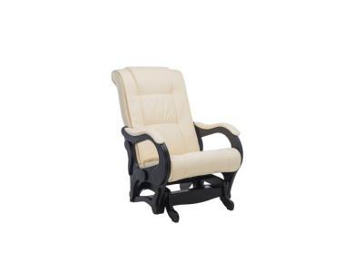 Кресло Кресло-качалка глайдер Elite (ЛДСП+ткань Polaris Beige/Венге) 95x71 фото #1