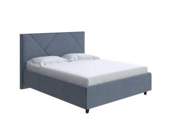Кровать Райтон Tessera Grand 140×190 Ткань: Микрофибра (Diva Светло-серый)