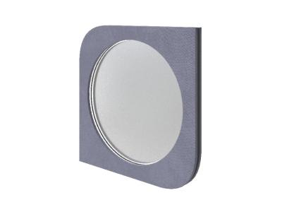 Зеркало Орматек настенное Luna (Ткань: Велюр Casa Благородный серый) 91x6 фото #1