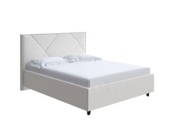 Кровать Райтон Tessera Grand 180×220 Ткань: Велюр (Gratta 3 Утренний туман)