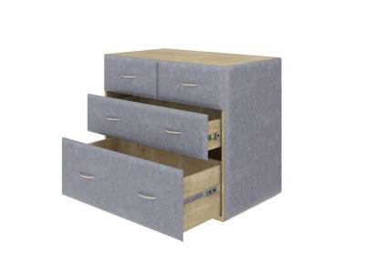 Комод Райтон Mirra 89×54×76 Ткань: Микрофибра (Diva Маренго) фото #2