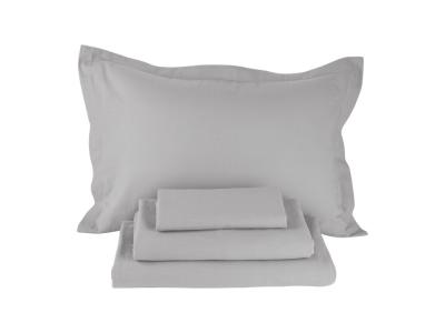 Комплект постельного белья Орматек Комплект Megapolis Touch Linen (Лен Euro light grey) 200x220 фото #1
