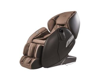 Массажное кресло Casada Alphasonic II (Экокожа Cream/Brown (Кремовый/Коричневый)) 81x147
