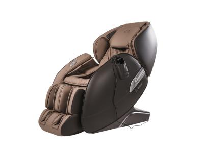 Массажное кресло Casada Alphasonic II (Экокожа Cream/Brown (Кремовый/Коричневый)) 81x147 фото #1