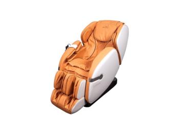 Массажное кресло Casada Betasonic ll (Экокожа Orange/Cream (Оранжевый/Кремовый)) 80x143