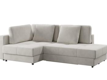 Орматек Угловой диван-кровать Tomas (левый) (Ткань: Велюр Ультра дав) 150x200