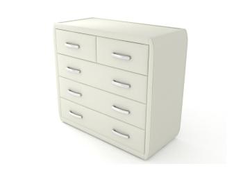 Комод Райтон Comfy 2 101×48×90 Экокожа (Кремовый)
