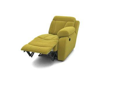 Кресло Орматек Модуль реклайнер Манчестер (правый) (Ткань: Экозамша Breeze Yellow Рыжий) 81x104 фото #1
