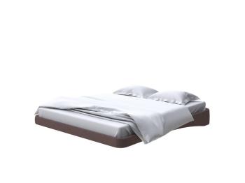 Мягкая Кровать Орматек Парящее основание (Искусственная шерсть Лама Шоколад) 120x200