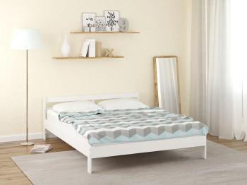 Кровать Райтон Оттава 80×200 Массив (сосна) (Белая эмаль)