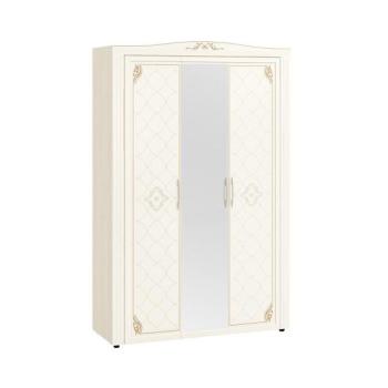 Шкаф трехдверный с зеркалом 99.12 Версаль DaVita мебель