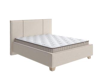 Кровать Райтон Hygge Line 160×220 Искусственная шерсть (Лама Бежевый)