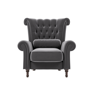 Мягкое кресло Гермес с высокой спинкой фото #3
