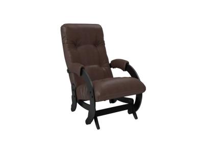 Кресло Кресло-качалка глайдер Puffy (ЛДСП+ткань Vegas Lite Amber/Венге) 89x60 фото #1