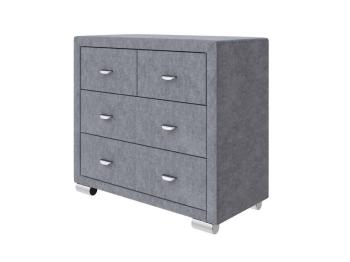 Комод Орматек OrmaSoft 2/4 (Ткань: Рогожка Levis 85 Серый) 92x48