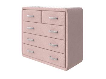 Комод Райтон Comfy 2 101×48×90 Ткань: Велюр (Ultra Розовый мусс)