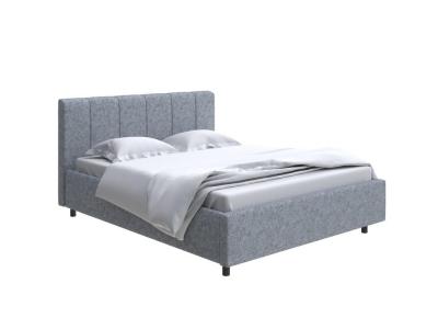 Кровать Райтон Nuvola-7 NEW 140×190 Ткань: Велюр (Casa Благородный серый) фото #2