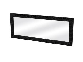 Зеркало Орматек настенное Como/Veda (Экокожа Кайман черный) 150x3