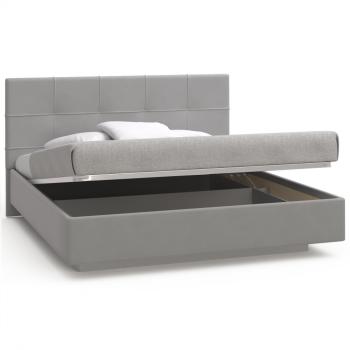 Кровать двуспальная Molle с подъемным механизмом 180х200 Rimini Ice