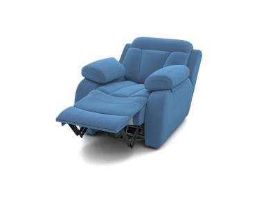 Кресло Орматек Кресло-глайдер Манчестер (Ткань: Экозамша Breeze Blue) 104x107 фото #1