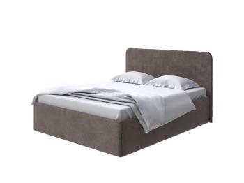 Мягкая Кровать Mia с подъемным механизмом (Ткань: Велюр Casa Кофейный) 160x200